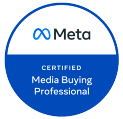 Meta Certified Media Buying Professional badge